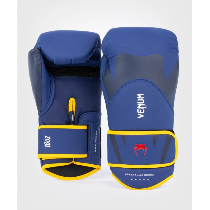 Боксови ръкавици - Venum Challenger 4.0 Boxing Gloves - Sport 05 - Blue/Yellow​